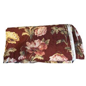 Waverly Irish Summer Fabric 100% Cotton 54" X 62" Dry Clean